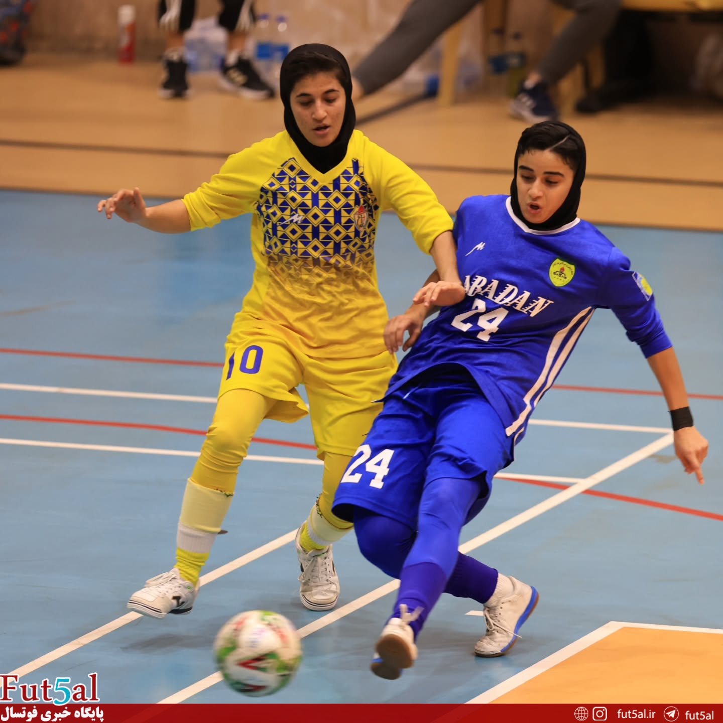 گزارش تصویری/ بازی تیم‌های بانوان پالایش نفت آبادان و ملی حفاری خوزستان