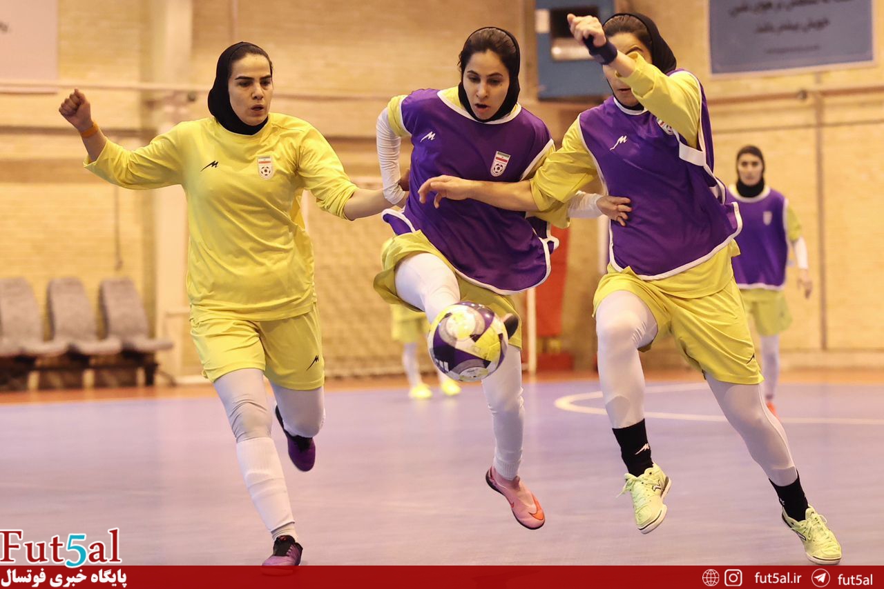 گزارش تصویری تمرین تیمملی فوتسال بانوان گزارش تصویری تمرین تیمملی فوتسال بانوان