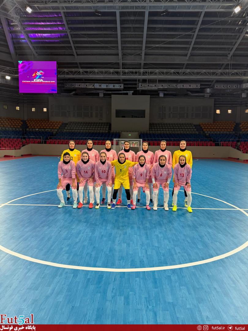 تمرین نخست تیم ملی فوتسال بانوان در مانیل برگزار شد