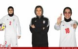تصاویری از فوتوشات های بازیکنان تیم ملی فوتسال بانوان