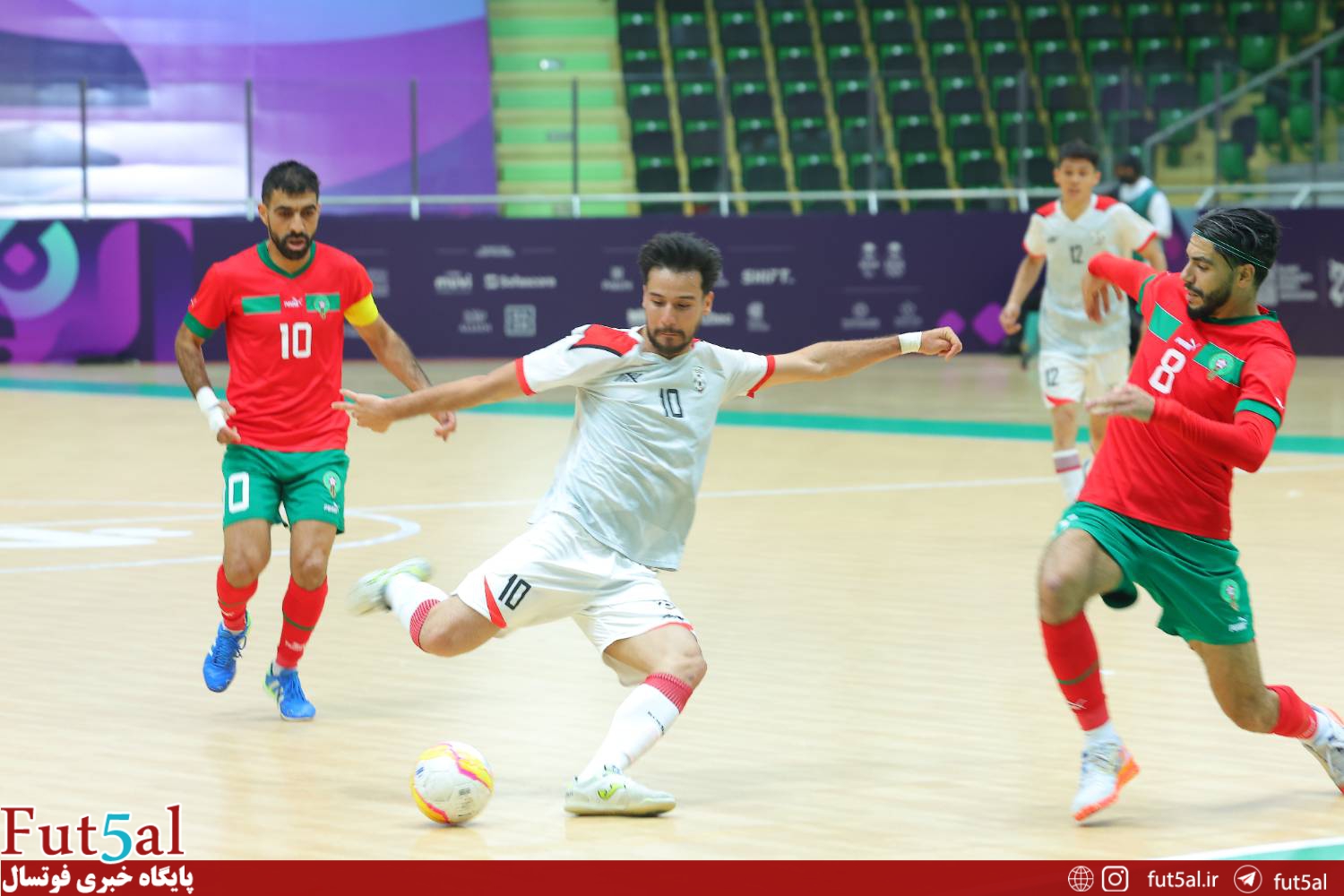 گزارش تصویری دیدار تیم‌های ملی فوتسال افغانستان و مراکش
