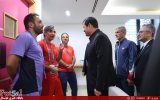 وزیر ورزش از محل اسکان تیم ملی فوتسال بازدید کرد