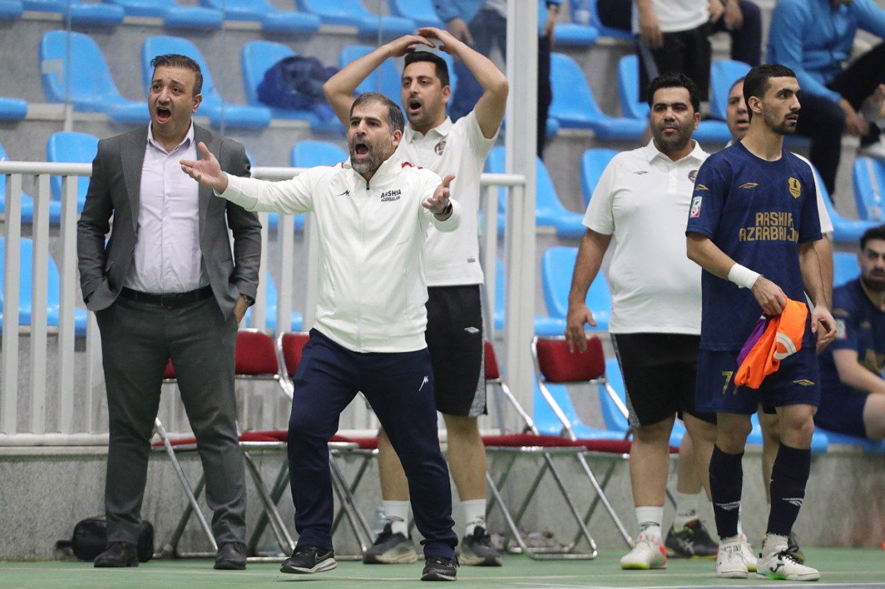 نصیری: کمترین حق ما برد بود/ فوتسال روی بدش را به ما نشان داد