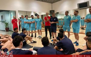 گزارش تصویری/ تمرین بدنسازی تیم ملی فوتسال