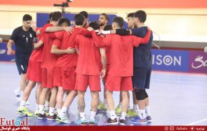 تمرین تیم‌ملی فوتسال در ولودروم جاکارتا+ گزارش تصویری