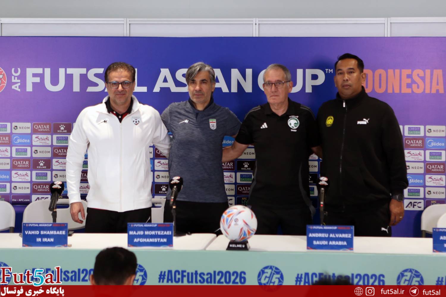 انتقاد شمسایی و پلازا از شرایط برگزاری جام ملتهای فوتسال آسیا انتقاد شمسایی و پلازا از شرایط برگزاری جام ملتهای فوتسال آسیا