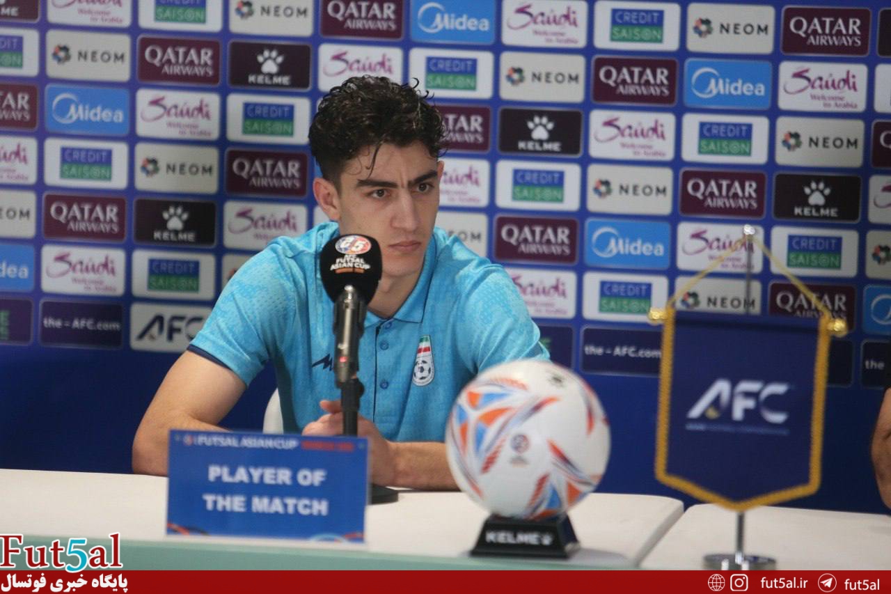 عظیمی: طول کشید با شرایط سالن هماهنگ شویم/ من گل نمی‌زنم، تیم گل می‌زند