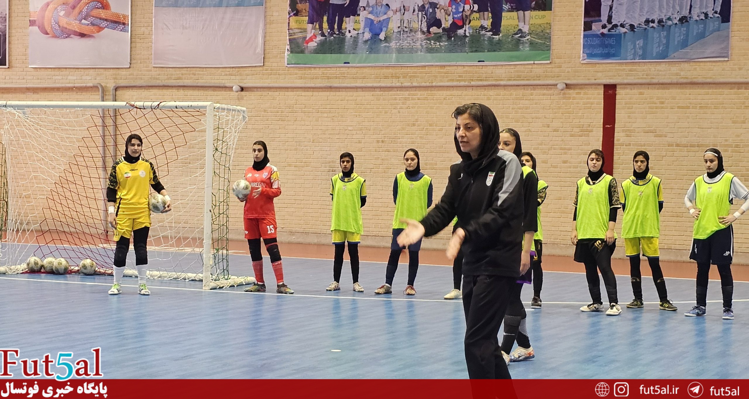آغاز دومین مرحله از اردوی انتخابی ملی‌پوشان فوتسال بانوان