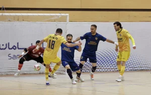 گزارش تصویری/ بازی تیم های عرشیا شهرقدس و فولاد زرند