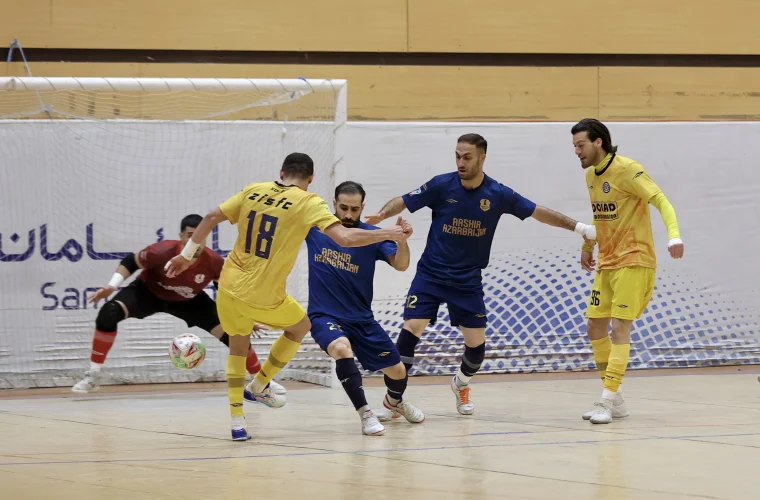 گزارش تصویری/ بازی تیم های عرشیا شهرقدس و فولاد زرند