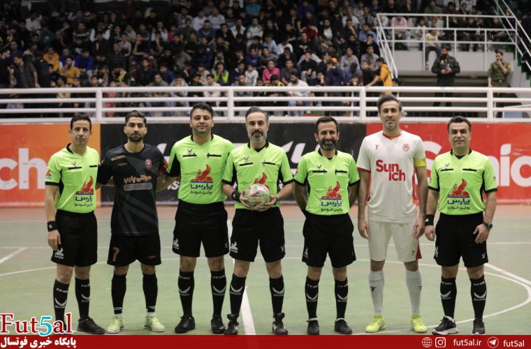 گزارش تصویری/ بازی تیم‌های سن ایچ ساوه و گیتی پسند اصفهان
