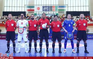 گزارش تصویری/ بازی تیم های فوتسال ایران و ازبکستان