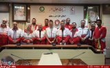 کاپیتان تیم ملی در لباس هلال احمر