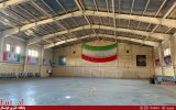 تصاویری از آسیب به سالن فوتسال مرکز ملی فوتبال