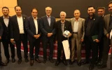 تجلیل فوتسالی‌ها از مدیر پیشکسوت